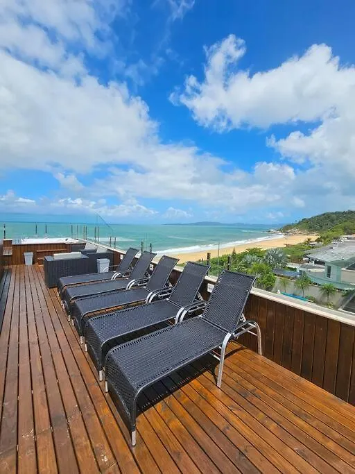 شقة Exclusivo Frente Mar C Piscina E Jacuzzi Termica كامبوريو البرازيل