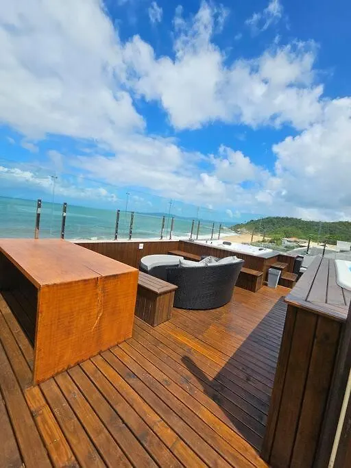 شقة Exclusivo Frente Mar C Piscina E Jacuzzi Termica كامبوريو البرازيل